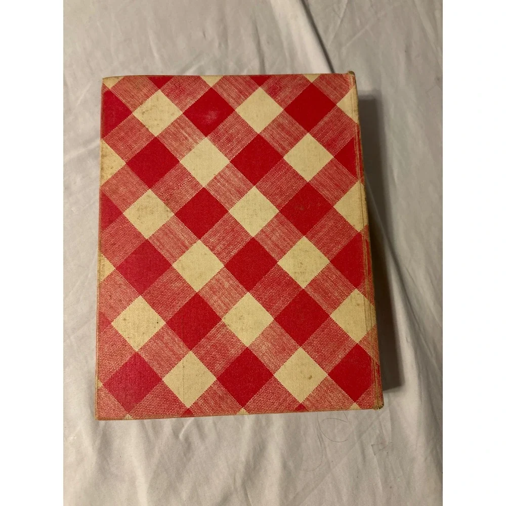 Better Homes and Gardens Cook Book 1947 Revised Edition Red Gingham Binder Fair